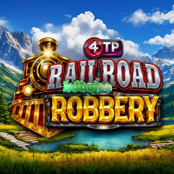 Railroad Robbery স্লট গেমের ইন্টারফেস এবং ট্রেন থিম